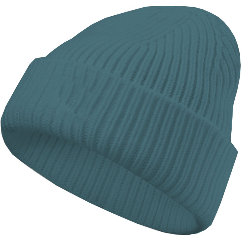 Classic Double Layer Knit Beanie Hat Warm Thick Acrylic Winter Hat