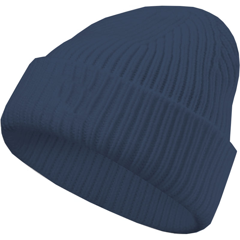 Classic Double Layer Knit Beanie Hat Warm Thick Acrylic Winter Hat