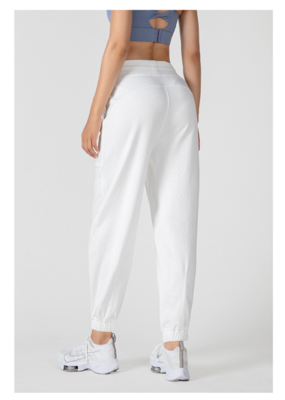 3 Colors NWT2024 Women Wide Cut Pants Fitness Women Loose High Waist Legging 4-Way Stretch Leggings Lady Stretchy Pants