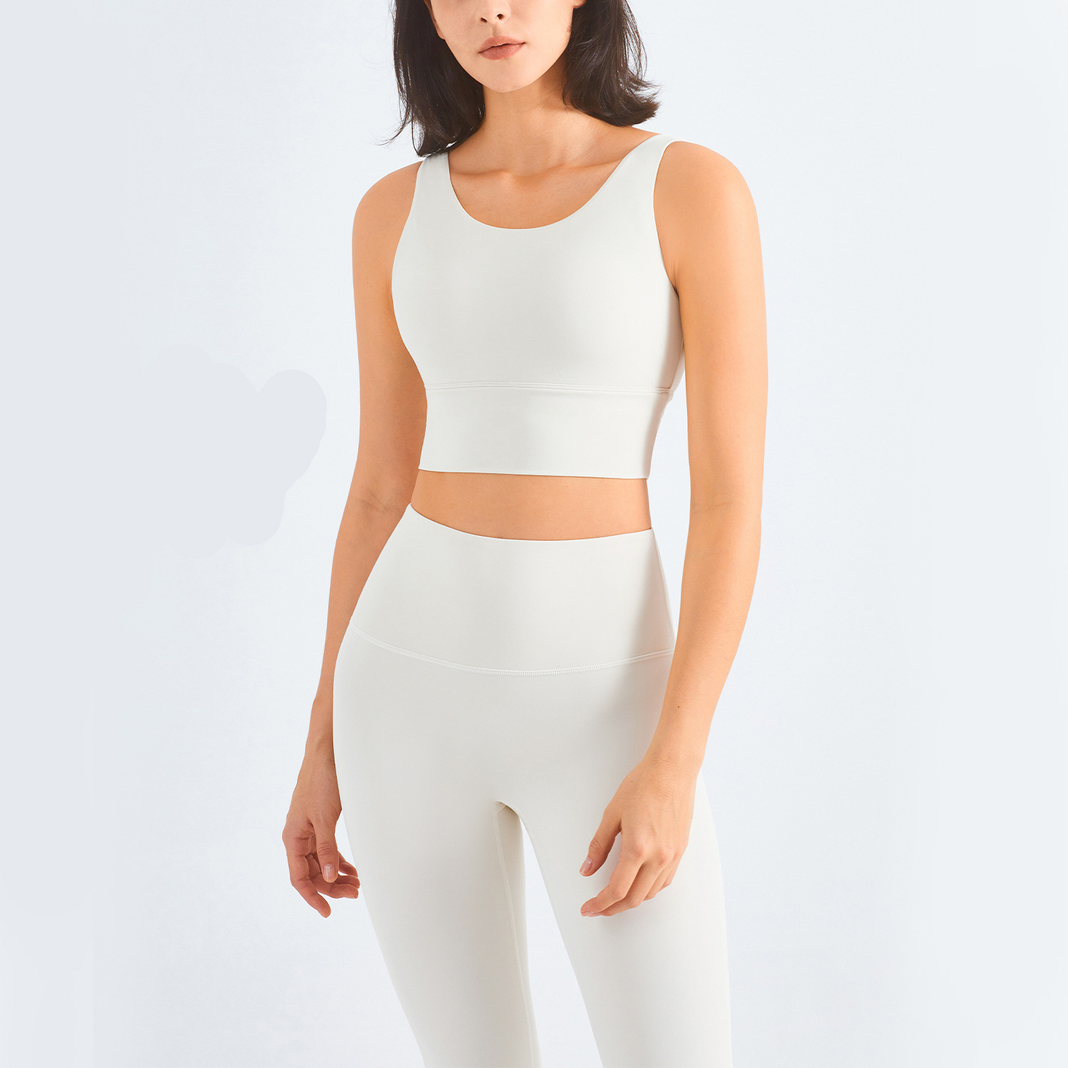 7 Colors 2024 Naked-feel Tank Great Quality Fabric Slim Fit Sport Shirt Women Short Sleeve Tank Tops