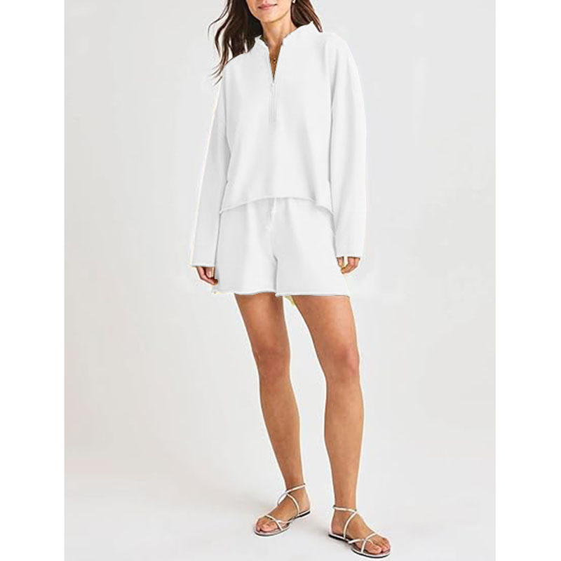 Womens 2 Piece Outfits Long Sleeve Sweatshirts with Joggers Sweatpants