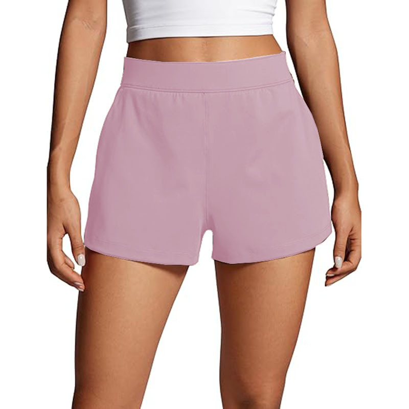 Women Athletic Shorts High Waisted Running