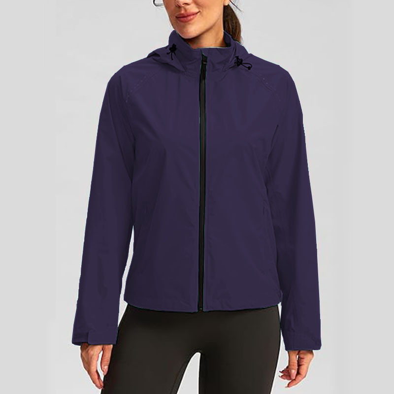 Women Basic Lightweight Long Sleeve Sweatshirt Solid Color Jacket With Pockets