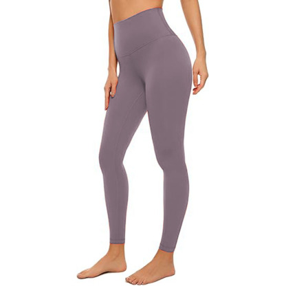 No Front Seam High Waisted Workout Leggings for Women