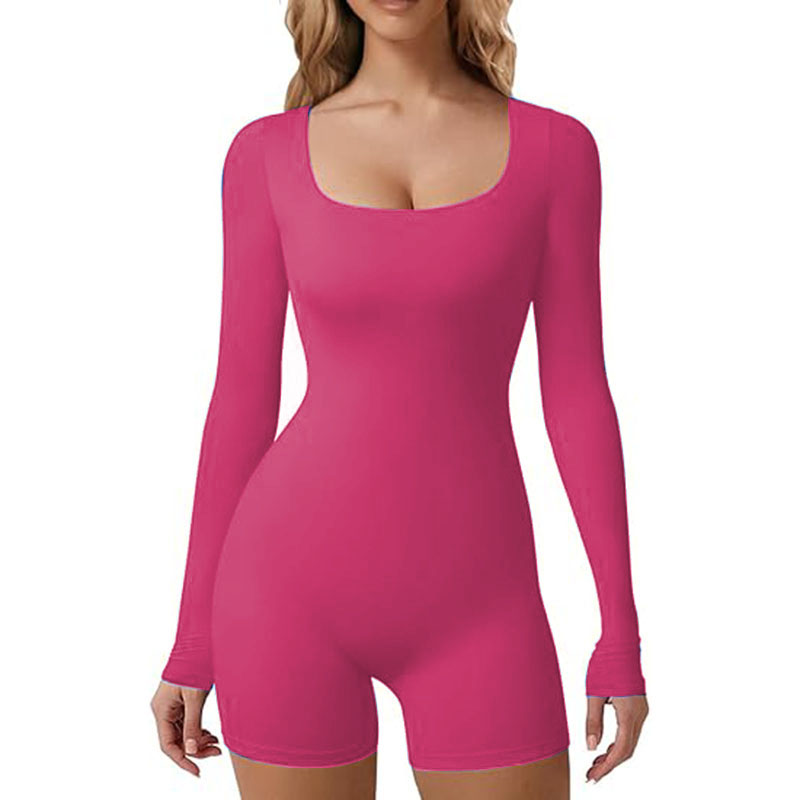 Women Summer Sleeveless Workout Rompers Athletic Jumpsuit