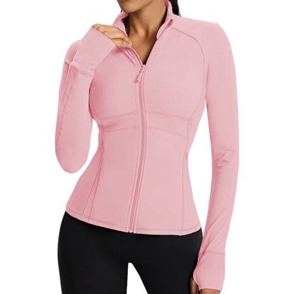 2025 New Women Zip Up Jacket Outerwear