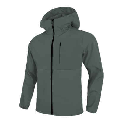 Men's Jacket Lightweight Waterproof Hooded Jacket