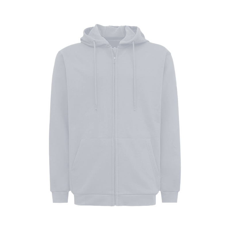 Men's Loose Full-Zip Sweatshirt