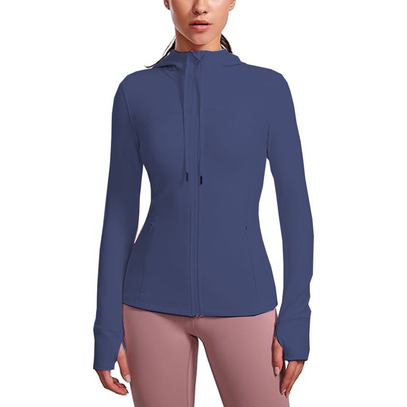 New Women Lightweight Workout Jacket Fit Full Zip Athletic