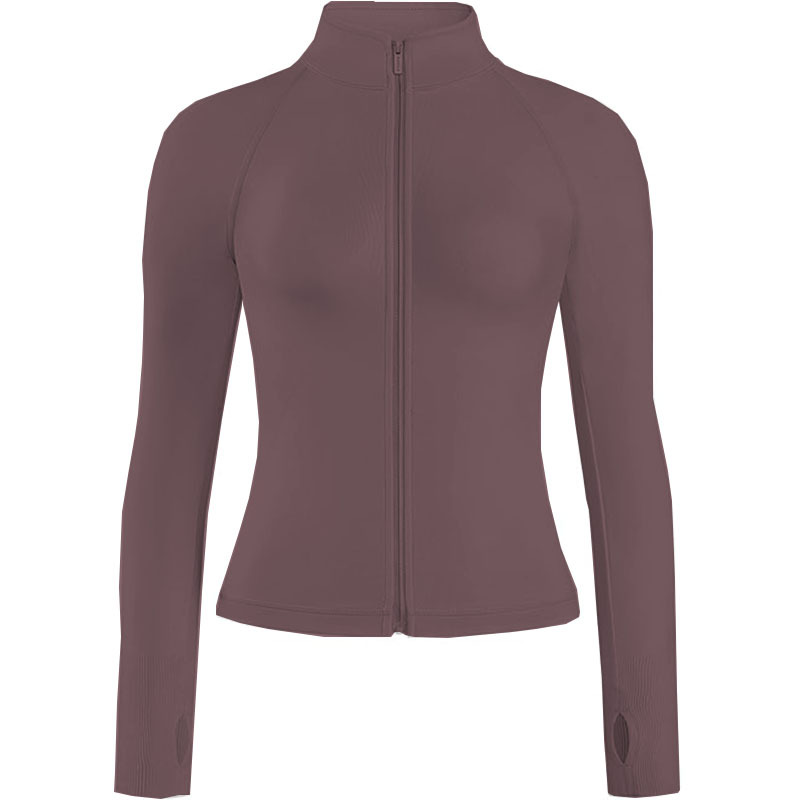 Womens Lightweight Zip Up Jackets Running Workout Clothes with Pocket