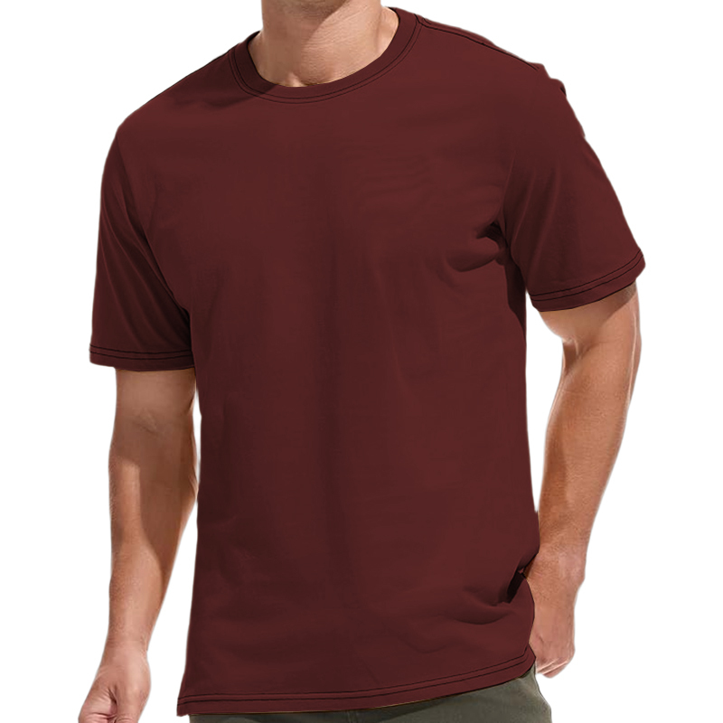 Men's Heavy Weight Crew Neck 100 Cotton T-Shirt