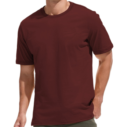 Men's Heavy Weight Crew Neck 100 Cotton T-Shirt