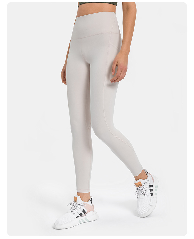 9 Colors NWT 2023 Classial Soft Naked-Feel Athletic Fitness Pants Women Stretchy High Waist Gym Sport Tights Pencial Pants