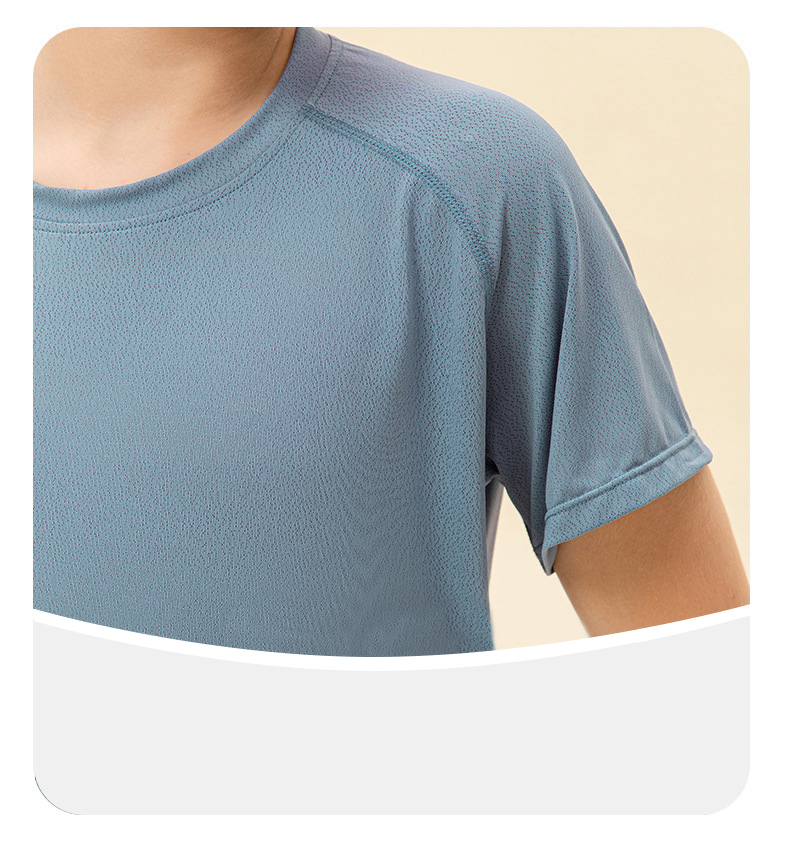 NWT Girls Kid Cute Shirt Quick Dry Breathable Stretch Short Sleeve Kids Clothing Children Yoga Sports Dance Tank Top Shirts