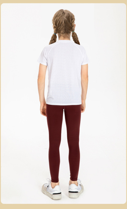 NWT Girls Kid Pants Cute Quick Dry Breathable Stretch Fleece Tight Kids Children Yoga Sports Dance Thick Pant