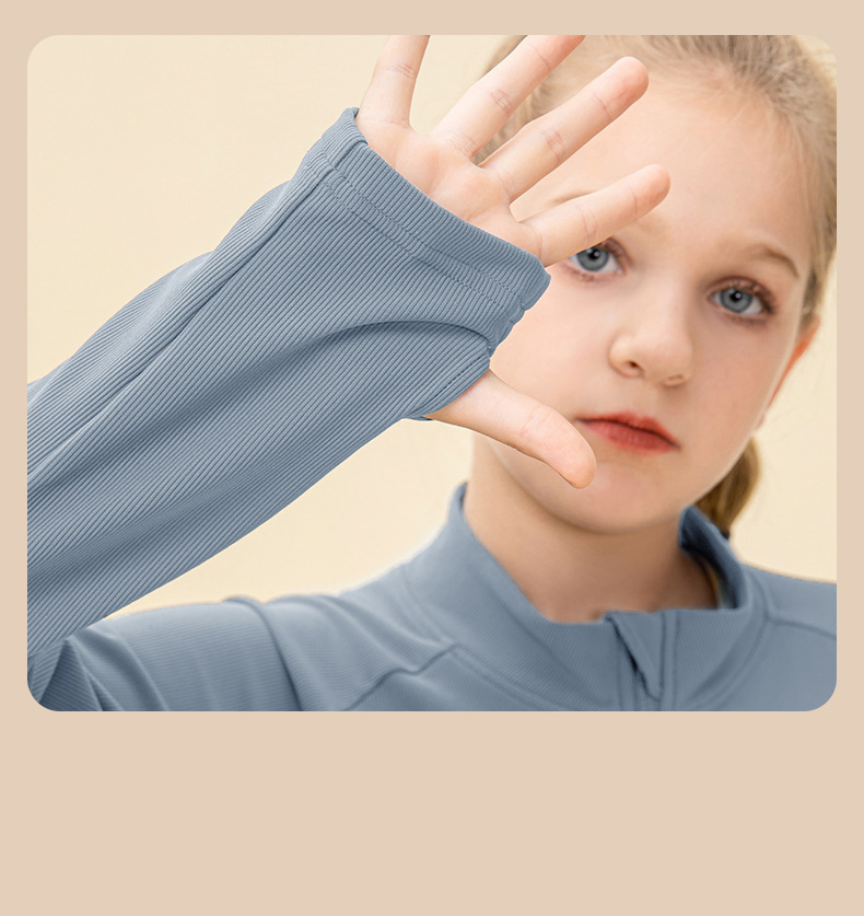 NWT 2 pcs Girls Kid Winter Fleece Jacket Breathable Stretch Top Thick & Dance Tight Kids Pant Children Yoga Sports Sets