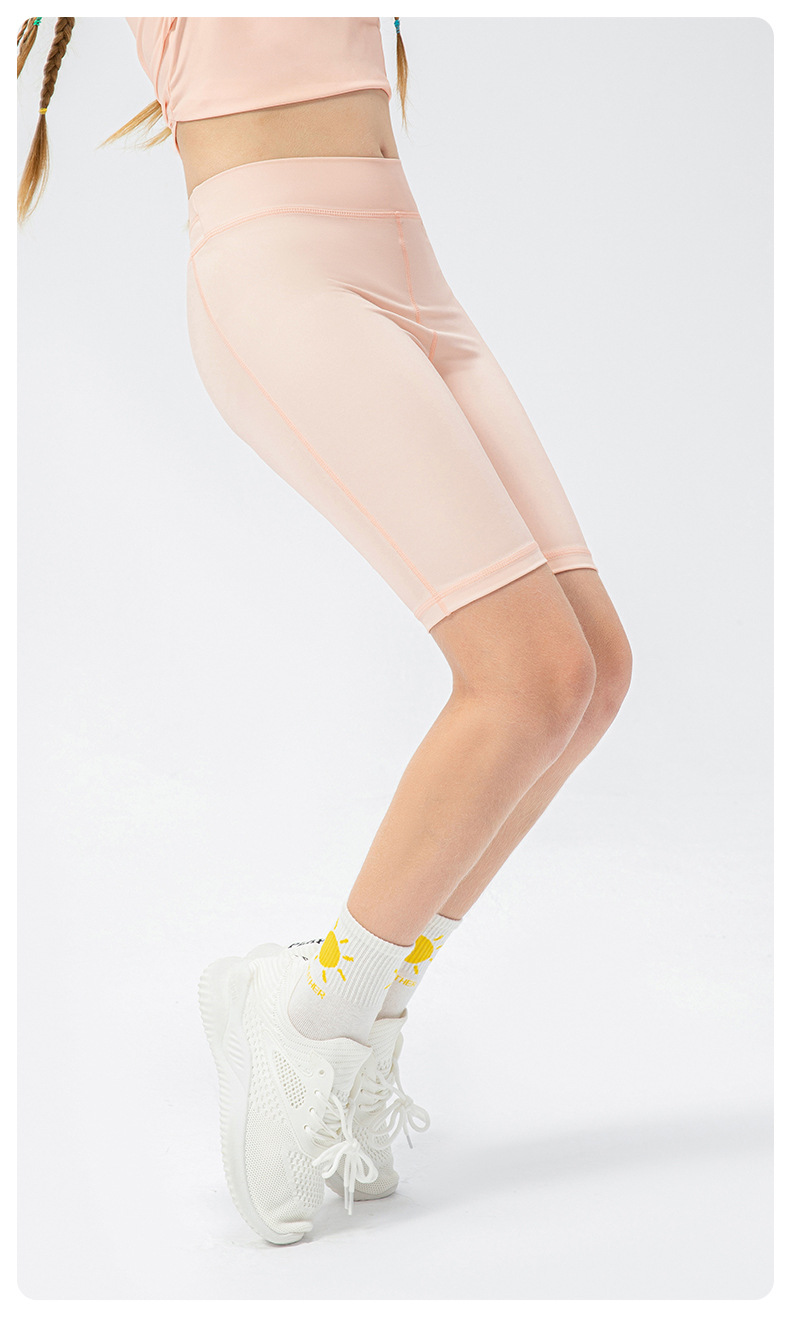 NWT Kid Girls Shorts Stretchy Short Sports Tennis Short Children Breathable Short Solid color 