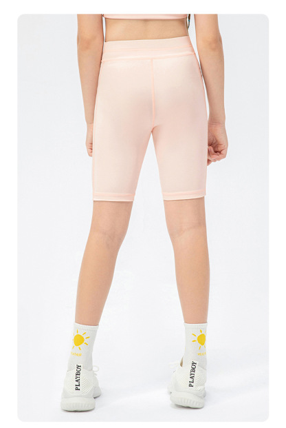 NWT Kid Girls Shorts Stretchy Short Sports Tennis Short Children Breathable Short Solid color 