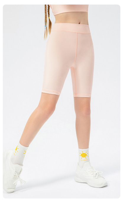 NWT Kid Girls Shorts Stretchy Short Sports Tennis Short Children Breathable Short Solid color 