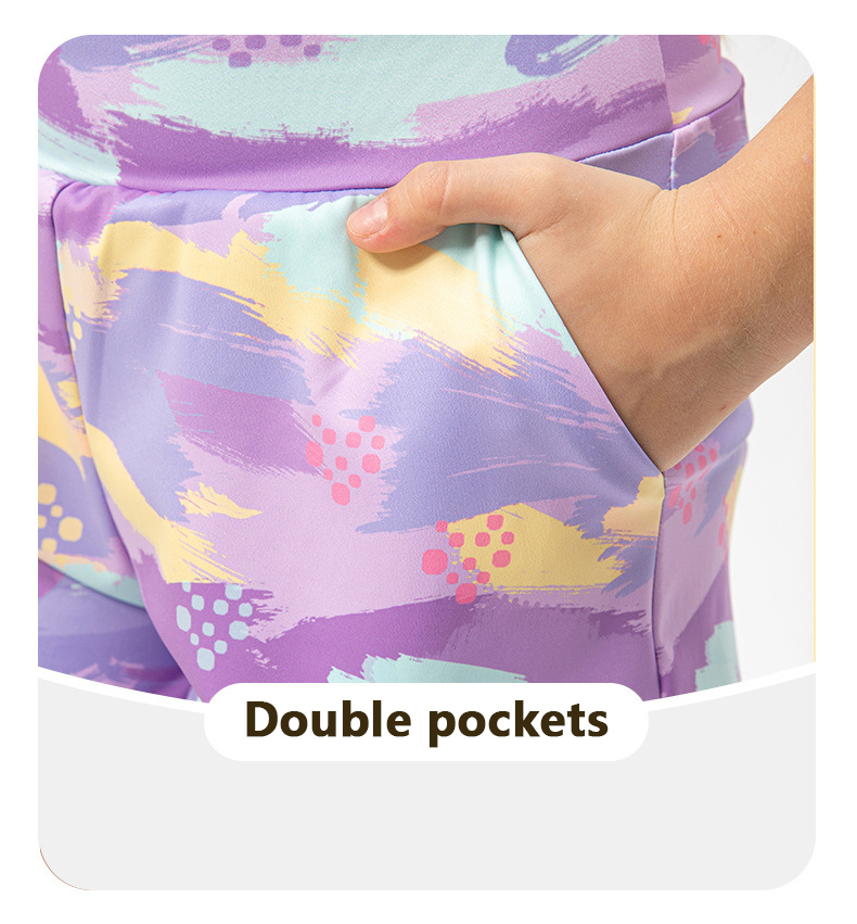 NWT 2 Pcs per set Girls Kid Cute Mesh Top Quick Dry Breathable Stretch Vest Kids Tank Top Children Yoga Shorts Dance Shorts