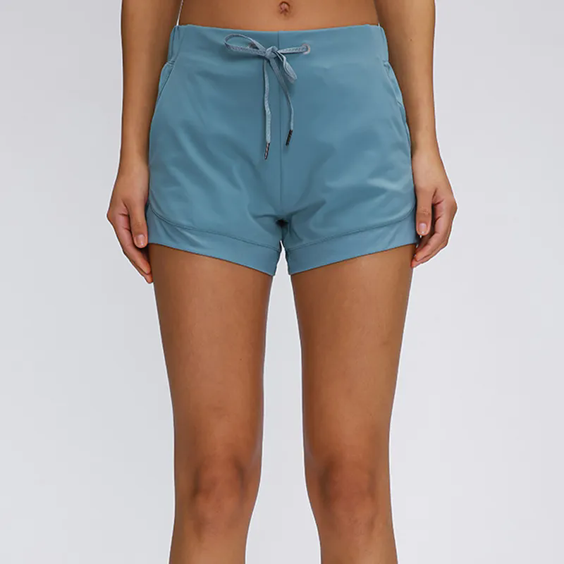 NWT Short Workout Shorts Athletic Gym Shorts Running Yoga Shorts for Women Girls with Phone Pockets