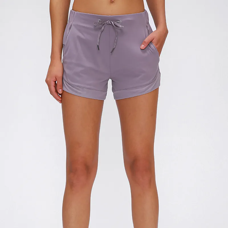 NWT Short Workout Shorts Athletic Gym Shorts Running Yoga Shorts for Women Girls with Phone Pockets