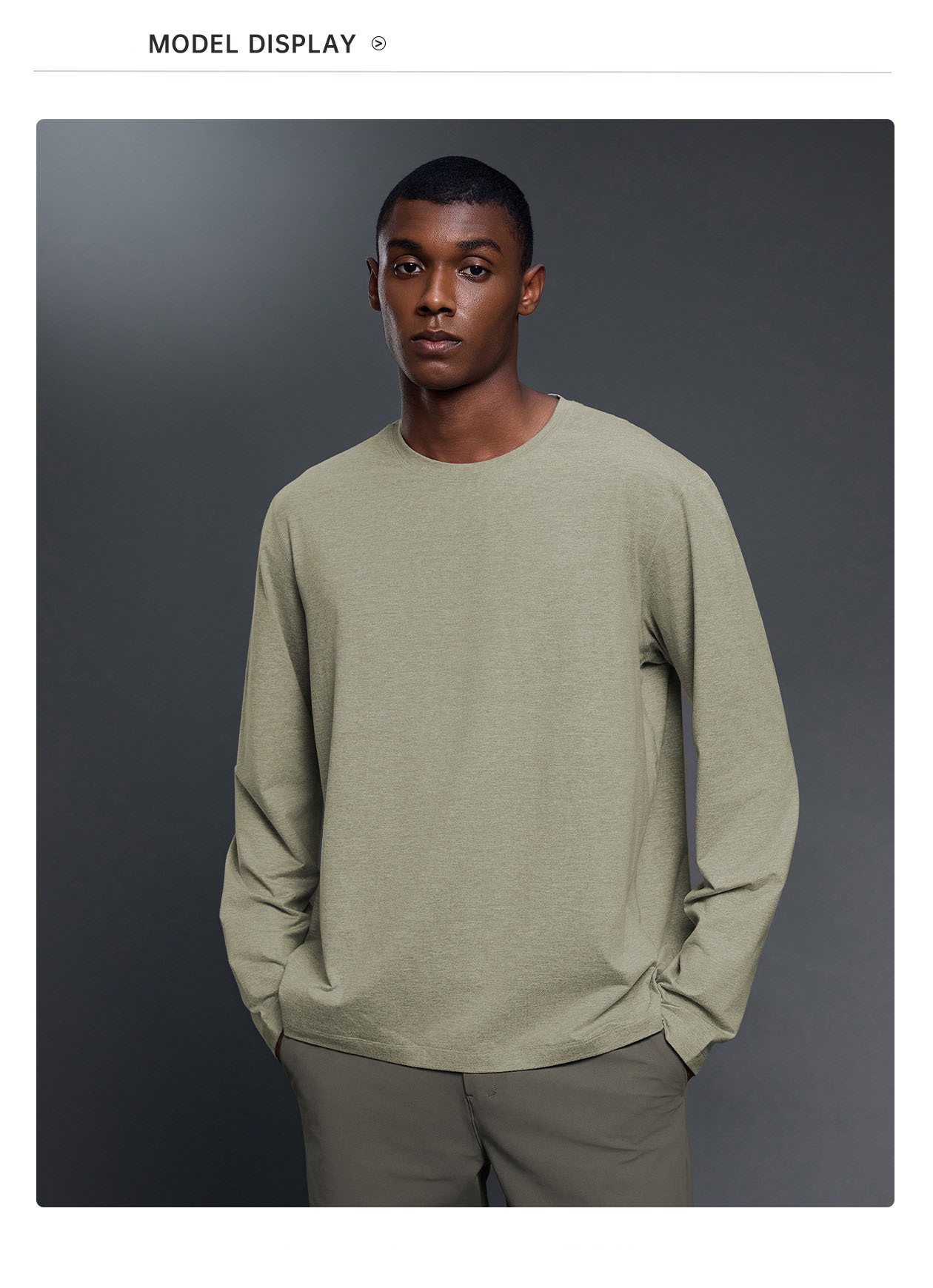 Men Slim-Fit Long Sleeve Shirt