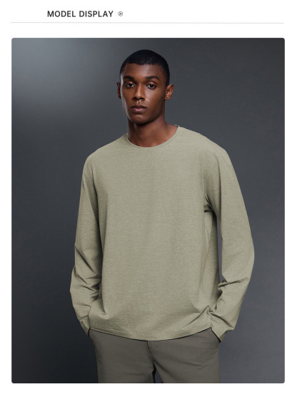 Men Slim-Fit Long Sleeve Shirt