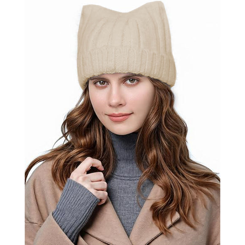 Soft Warm Thick Winter Hats Skull Beanie Ski Caps