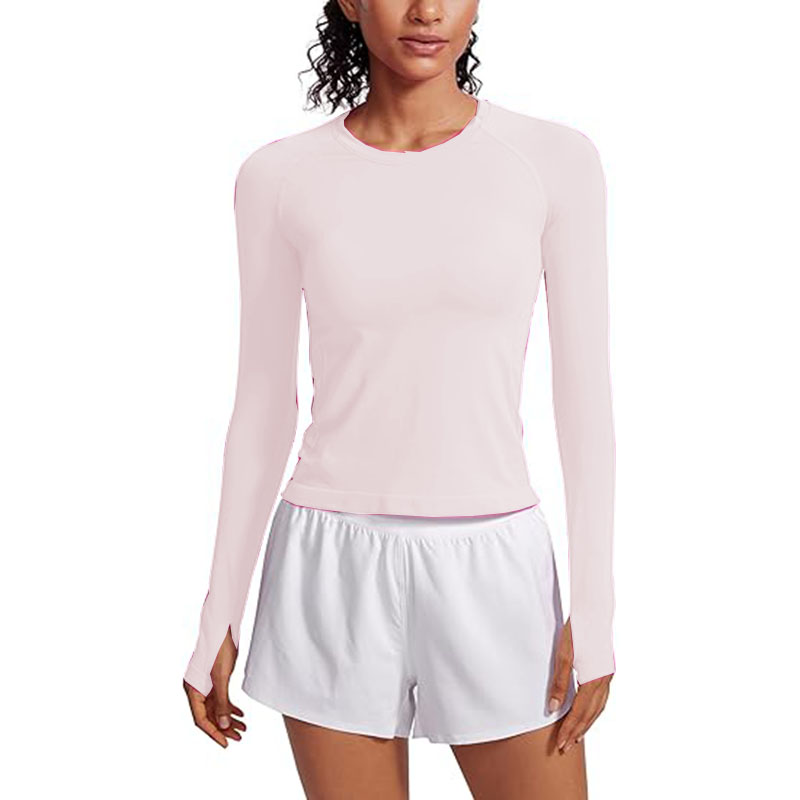 Women Crew Neck Basic Tee Fashion