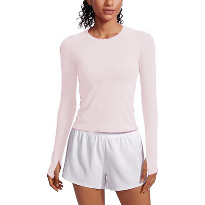 Women Crew Neck Basic Tee Fashion