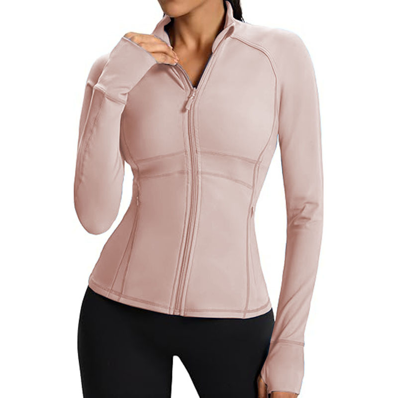 New Women Zip Up Jacket Outerwear