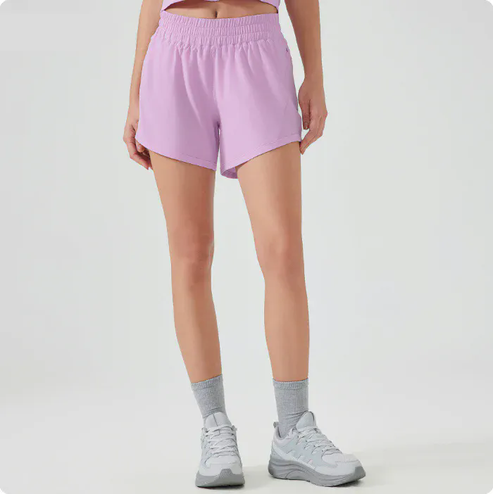 Yoga Shorts for Womens with Phone Pockets