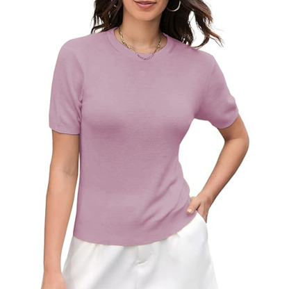 Womens Short Sleeve T Shirts Summer Cute Gym Fashion Clothes