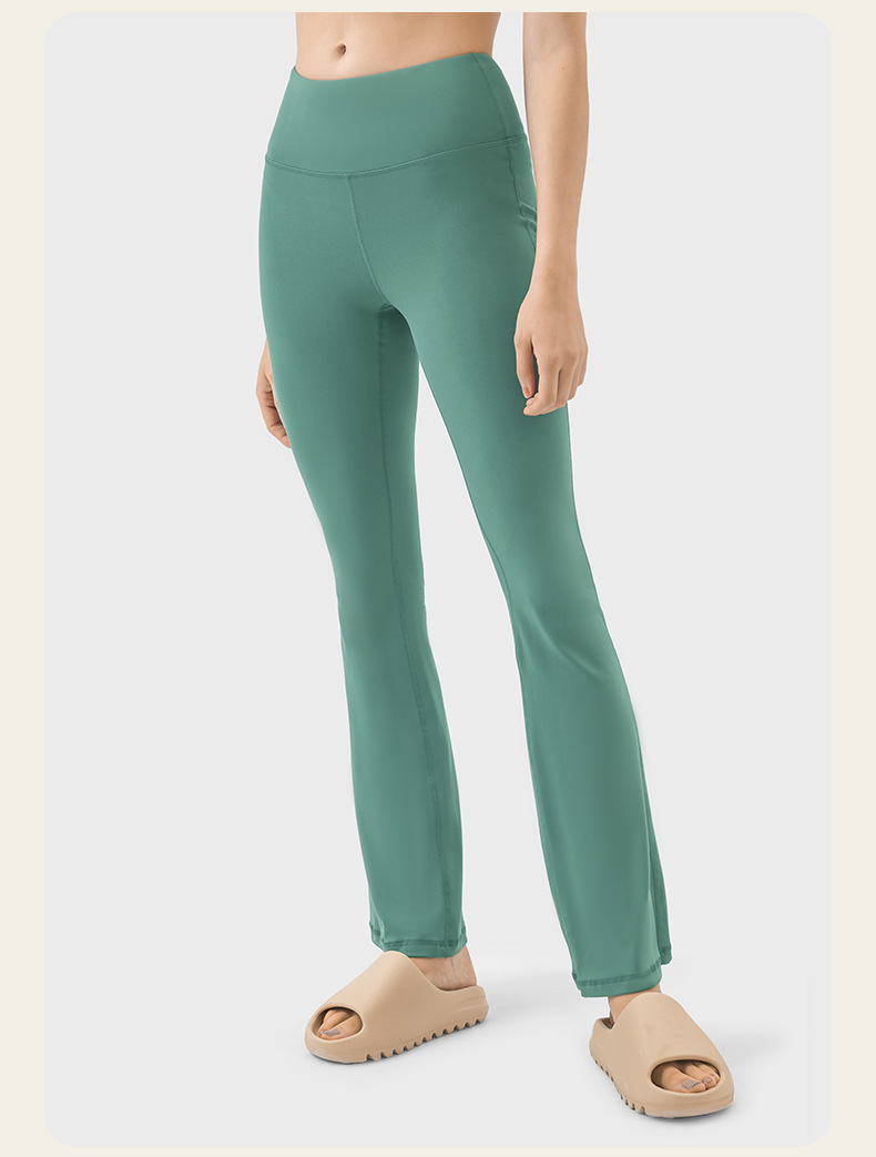 4 Colors NWT Women Wide Cut Pants Fitness Women Loose High Waist Legging 4-Way Stretch Leggings Lady Stretchy Pants