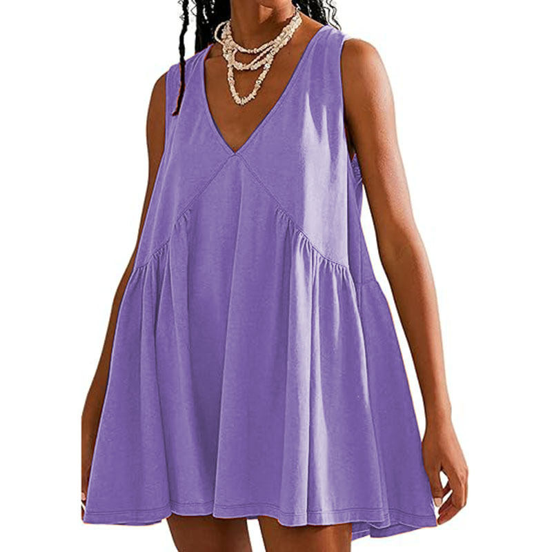 2025 Summer Vacation Dress Dress with Pockets