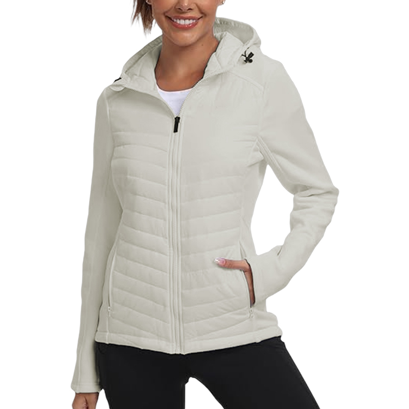 Down Jacket for Women Lightweight Long Sleeve Puffer Coat