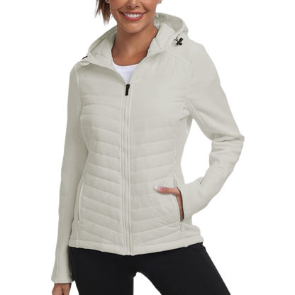 Down Jacket for Women Lightweight Long Sleeve Puffer Coat