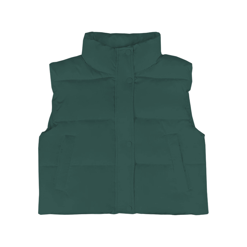 2026 Women Puffer Winter Sleeveless Warm Outerwear Vest
