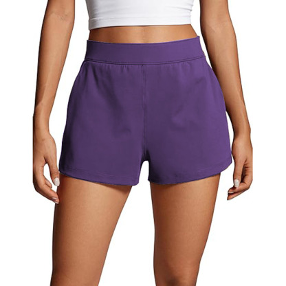 Women Athletic Shorts High Waisted Running