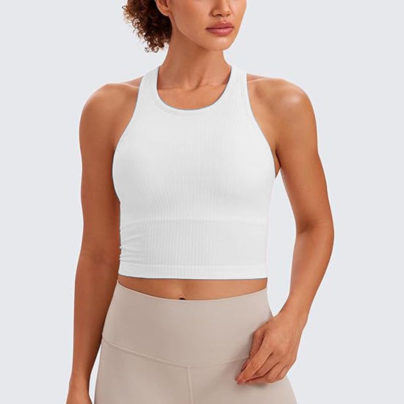 Women's Sleeveless Full Length Ribbed Fitted 