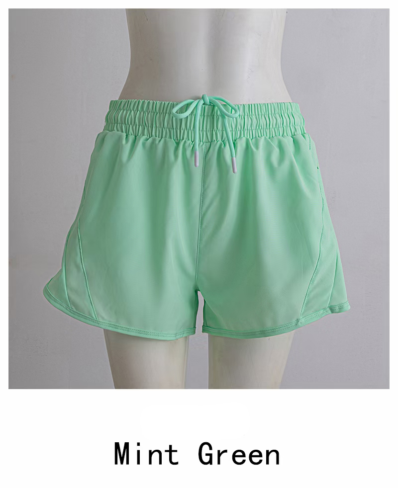 NWT 2024 Workout Shorts Athletic Gym Shorts Running Yoga Cotton Feeling Shorts for Women Girls with Phone Pockets