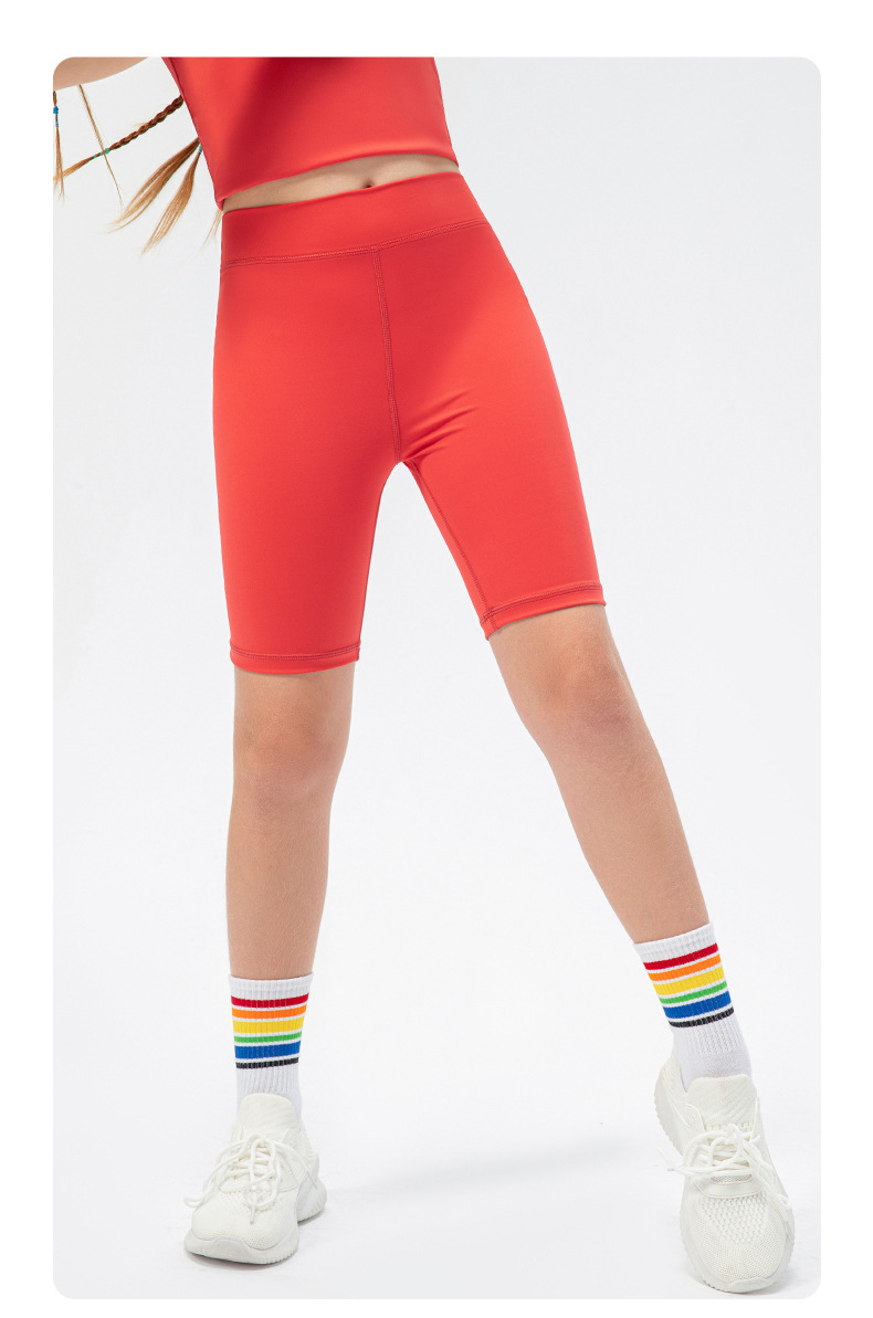 NWT Kid Girls Shorts Stretchy Short Sports Tennis Short Children Breathable Short Solid color 