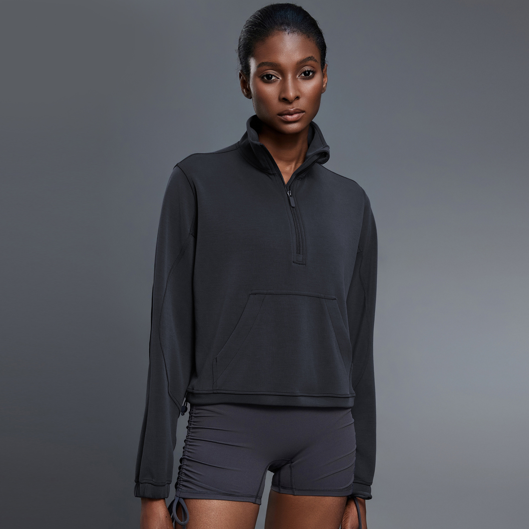 Womens Half Zip Hoodies