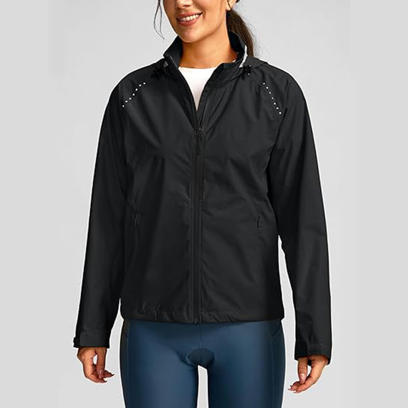 Women Lightweight Waterproof Rain Jackets Packable Outdoor Hooded Windbreaker