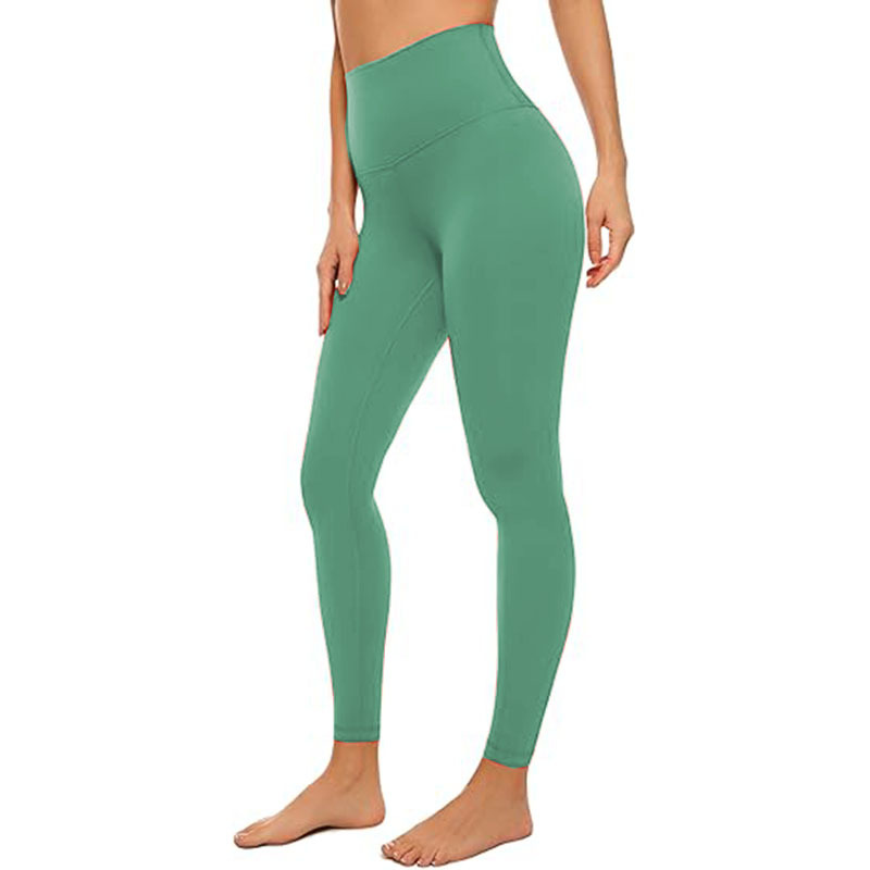 No Front Seam High Waisted Workout Leggings for Women