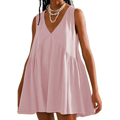 2025 Summer Vacation Dress Dress with Pockets