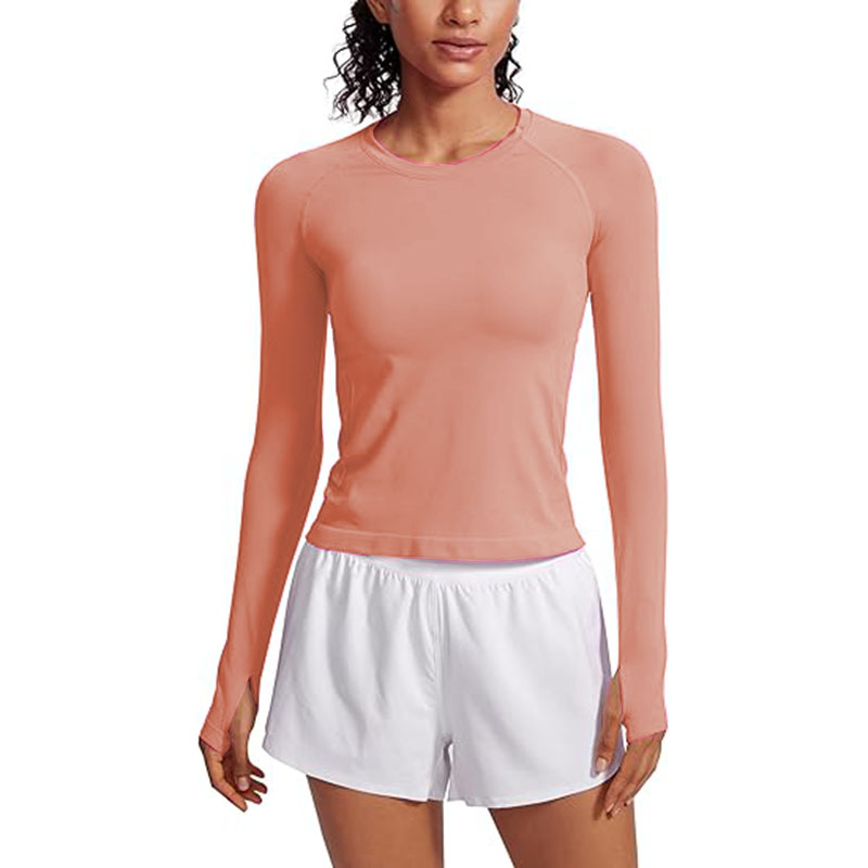 2025 Women Crew Neck Basic Tee Fashion