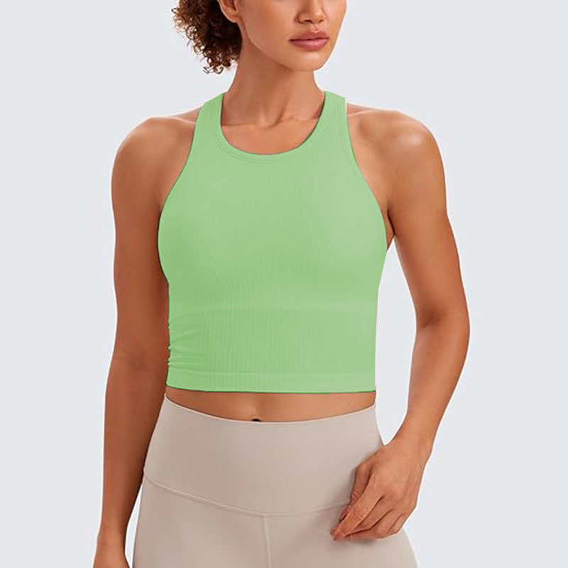 Women's Sleeveless Full Length Ribbed Fitted 