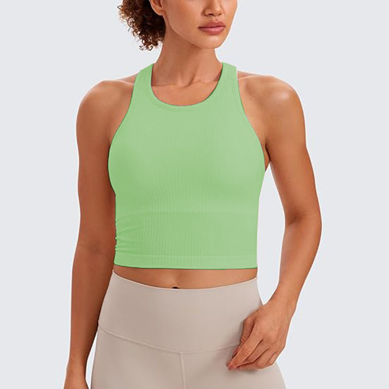 Women's Sleeveless Full Length Ribbed Fitted 